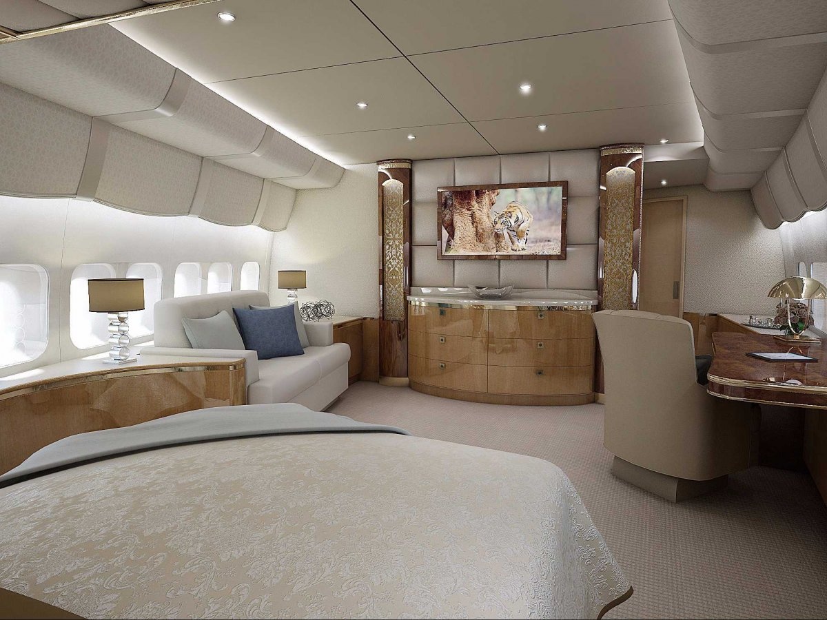 Greenpoint Technologies Delivers 747 8 Vvip Interior