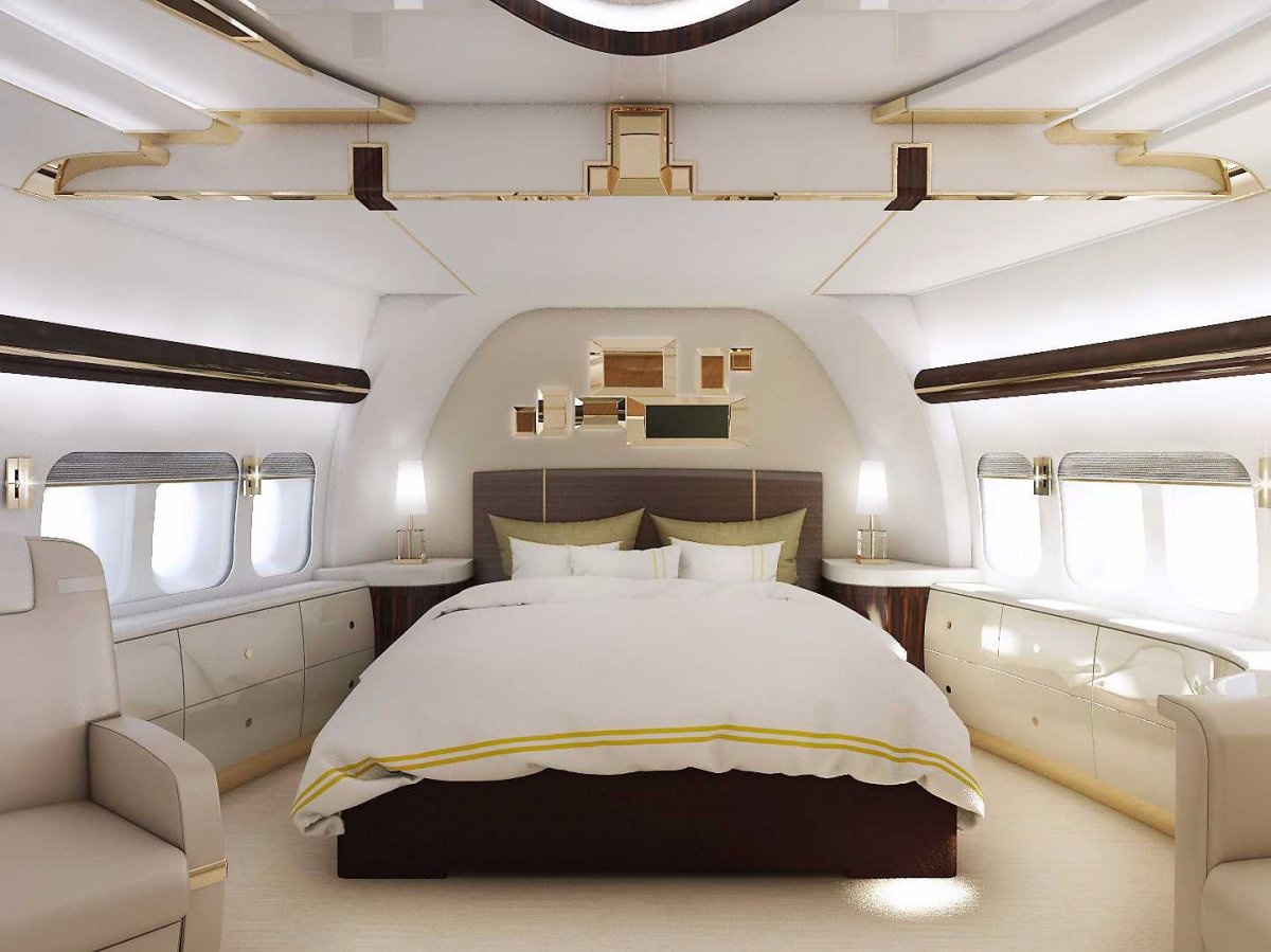 Greenpoint Technologies Delivers 747 8 Vvip Interior